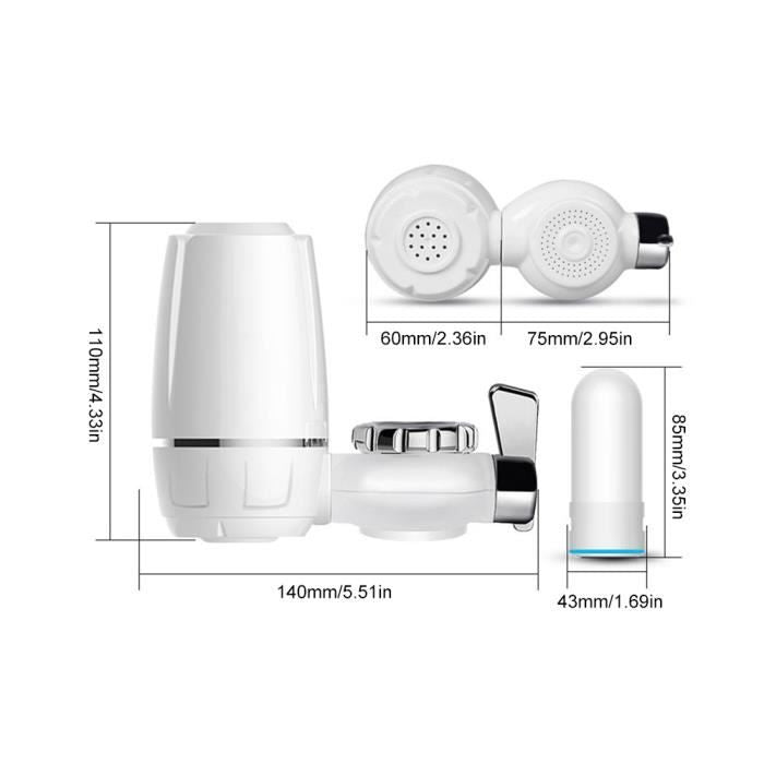 Purificateur d’eau pour robinet à 7 niveau de filtration ✨