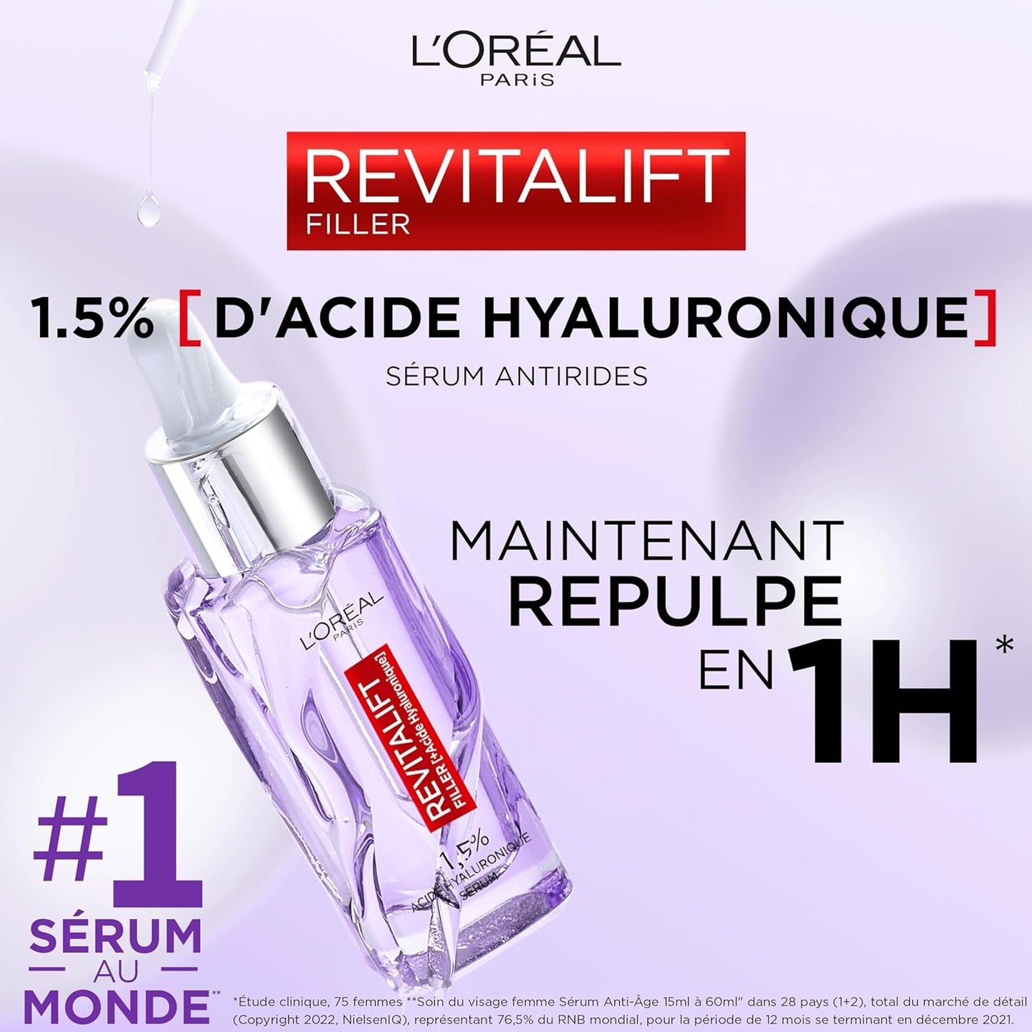 #Sérum antirides de L’oreal Paris No1 dans le monde💯