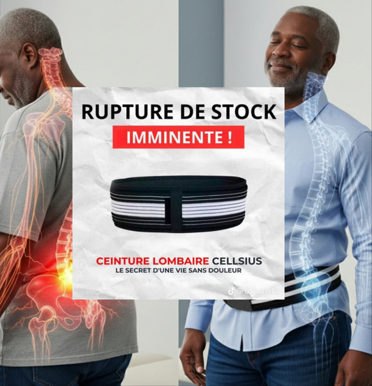 Ceinture lombaire dite STOP✋ AUX DOULEURS LOMBAIRES ET SCIATIQUE aujourd’hui