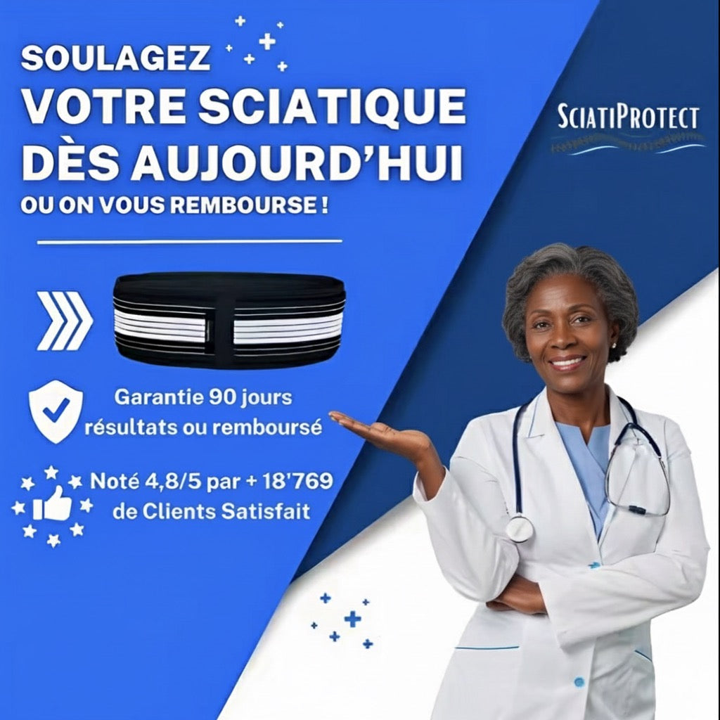 Ceinture lombaire dite STOP✋ AUX DOULEURS LOMBAIRES ET SCIATIQUE aujourd’hui