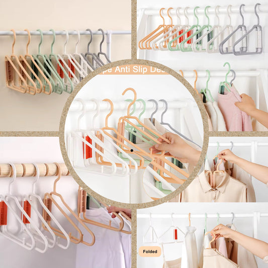Lot de 7 Cintres pliable (5+ 2 offert)✨